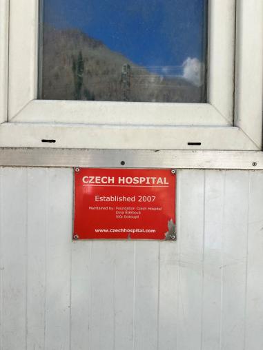 Czech Hospital plaketa