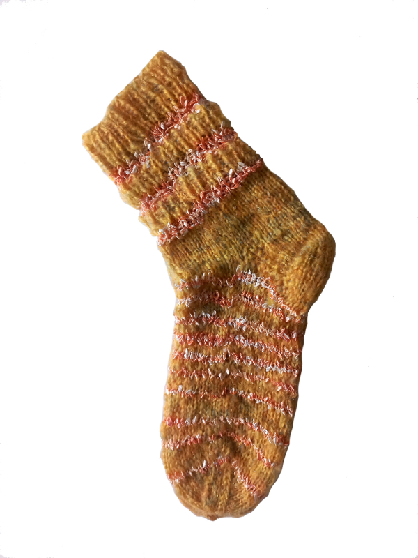 Žluté ponožky 21 cm