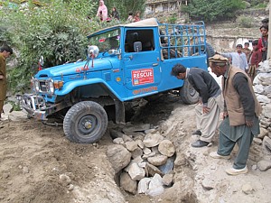 Naše terénní TOYOTA Czech Hospital v akci